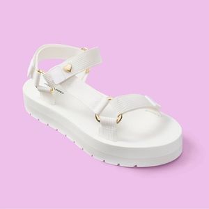 Stoney Clover Lane x Target White Sandals size 9